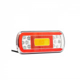 Lampa spate 220x100, 6 functii, cu ceata si numar, LED, FT-130PM Fristom Automotive TrustedCars, Oem