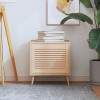 VidaXL Ușă de dulap cu design lambriu, 39,5x49,4 cm, lemn masiv de pin 151109