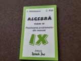 ALGEBRA CLASA A IX A REZOLVAREA PROBLEMELOR DIN MANUAL NASTASESCU NITA 27/1