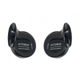 Set 2 claxoane auto Automax 12V Negre cu tonuri inalte si joase