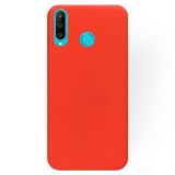 Husa HUAWEI P30 Lite - Silicone Cover (Rosu)