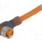 Conector M8, 3 pini, clasa etanseitate {{Clasa etan&amp;#351;eitate}}, LUMBERG AUTOMATION - 11336 RKMWV/LED A 3-06/2 M