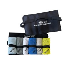 Set Lavete Microfibra RAVENOL pentru ingrijire auto Car Cloth Organizer