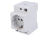 Priză Schuko EATON ELECTRIC Z-SD230, Montare Șină DIN, Tip F, Intrare L+N