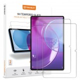 Folie de protectie Ecran Techsuit ArmorGlass CrystalHD pentru Lenovo Idea Tab Pro Gen 2, Sticla Securizata, Full Glue, Set 2 bucati