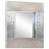 vidaXL Oglindă, design aviator, 50x50 cm, metal