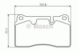 Set placute frana,frana disc LAND ROVER RANGE ROVER SPORT (LS) (2005 - 2013) BOSCH 0 986 494 351