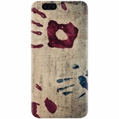 Husa silicon pentru Xiaomi Mi Note 3, Handprints foto