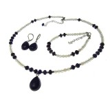 Set bijuterii dama opalit si lapis lazuli