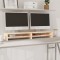 Gossi stand pentru monitor, 100x24x13 cm, lemn masiv de pin