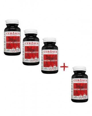 Promo&amp;Aring;&amp;pound;ie: 3+1 GRATIS Ginseng Siberian 1250mg foto