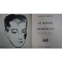 Le Retour de Silbermann, Jacques de Lacretelle, Paris 1929