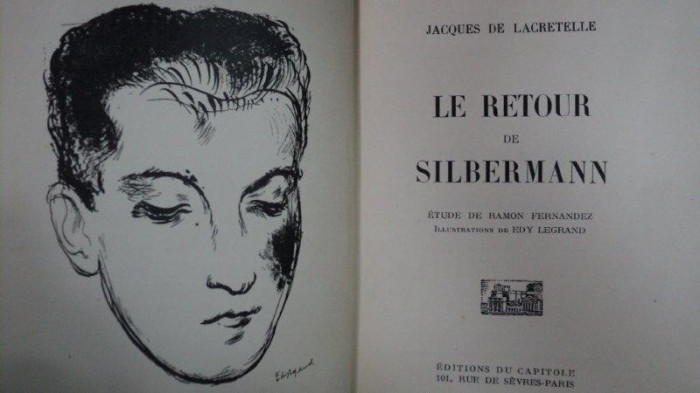 Le Retour de Silbermann, Jacques de Lacretelle, Paris 1929