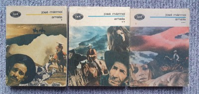 Jose Marmol - Amalia (3 vol), 1990, BPT nr 1358-1360, 744 pag foto