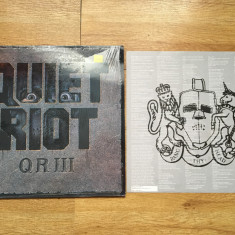 QUIET RIOT - QRIII (1986,CBS,UK) vinil vinyl