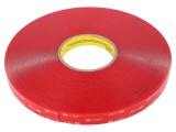 Bandă adezivă acrilică transparentă 19mm x 33m