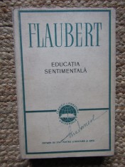 EDUCATIA SENTIMENTALA-GUSTAVE FLAUBERT foto