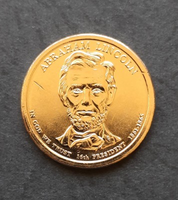 1 $ &amp;quot;Abraham Lincoln&amp;quot; USA, 2010, litera D - G 4358 foto