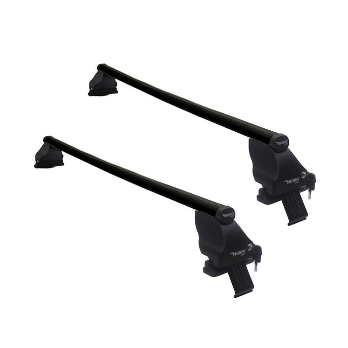 Set bare transversale portbagaj din otel marca Twinny Load TL S45, Fiat 500L 199 2012- MPV, 500L Living 199 2013- MPV; 500L Trekking 199 2012- MPV, Pe