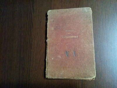 CURSU ELEMENTARU DE TRIGONOMETRIE PLANA - N. Culianu - Editura Tipo-Litografia H. Goldner, Jassy, 1875, 114 p. foto