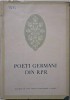 Poeti Germani R.P.R. (Anticariat) - Carte Poezie, Literatura Germana - Supracoperta Uzata