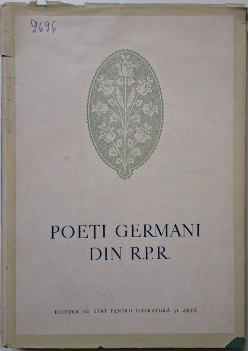 Poeti germani din R.P.R. (supracoperta putin uzata)