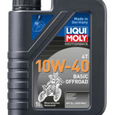 Ulei Motor 4T LIQUI MOLY OFF ROAD BASIC 10W40 1l, API SL JASO MA-2 Mineral