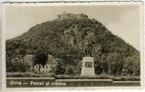 CP1834N Deva - Parcul și cetatea, carte poștală circulată Anina