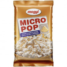 Micro Pop Mogyi, Cascaval, 100 g, Popcorn pentru Cuptorul cu Microunde Mogyi, Mogyi Micro Popcorn, Popcorn pentru Microunde cu Cascaval, Popcorn cu Ca
