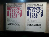 Mihail Manoilescu - Memorii I + II (Editura Enciclopedica, 1993)