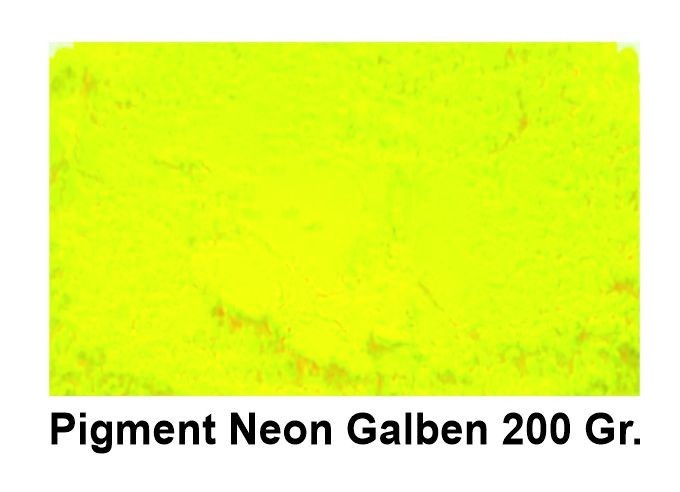 Pigment Neon WG Yellow 200Gr.