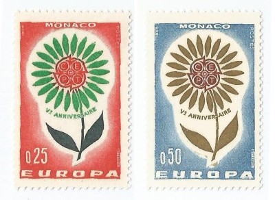 |Monaco, Europa CEPT, 1964, MNH foto