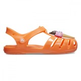 Sandale Crocs Toddler Isabella Charm Sandal Portocaliu - Persimmon