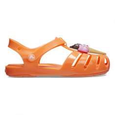 Sandale Crocs Toddler Isabella Charm Sandal Portocaliu - Persimmon