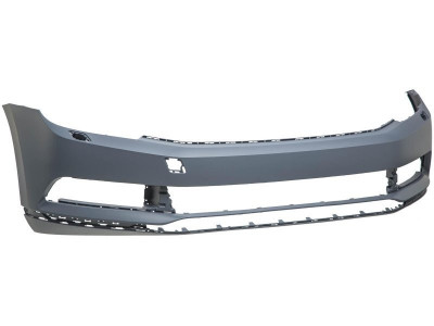Bara fata Volkswagen Passat (B8), 08.2014-12.2023, Model HIGHLINE, cu gauri pentru spalator; grunduit; cu gauri pentru ornamente, 3G0807217KGRU foto