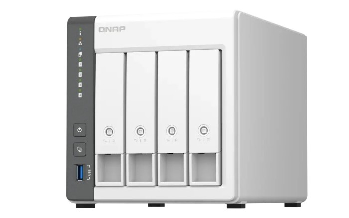 NAS QNAP 262 4-Bay, CPU ARM 2.0GHz Quad core, RAM