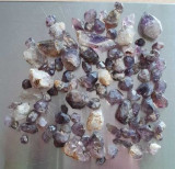 Set cristale naturale de Ametist netratat in forma bruta - 125 g!