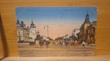 Carte postala AA14 Bucuresti - Bulevardul Coltei iunie 1915 circulata