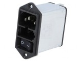 Conector Alimentare AC 8A 250V IEC 60320