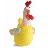 Figurina Gaina textil 19x26x34 cm