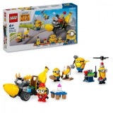 LEGO DESPICABLE ME4 MINIONII SI MASINA BANANA 75580