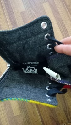Converse dama foto