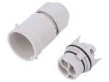 Conector alimentare AC terminal cu șurub tată 9-12mm 16A