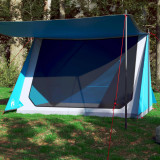 Cort camping pentru 2 persoane, albastru, impermeabil GartenMobel Dekor, vidaXL