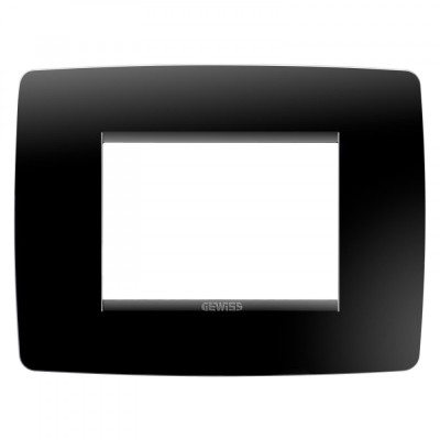 Rama Ornament 3M ONE Gewiss Chorus negru GW16103TN foto