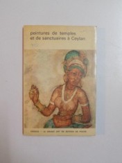 PEINTURES DE TEMPLES ET DE SNCTUAIRES A CEYLAN de D. B. DHANAPALA foto