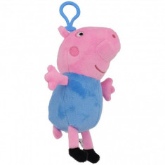 Figurina de plus Purcelusa Peppa 15 cm cu agatatoare Tip Model 2 foto