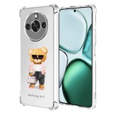 Husa antisoc pentru honor x9c smart, airbag pro, clear, working girl