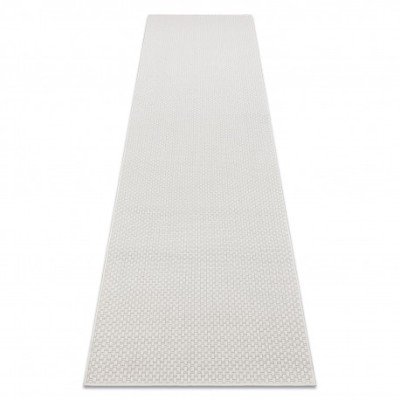 Covor, traversa TIMO 6272 sisal exterior alb, 70x250 cm foto