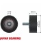 Rola curea transmisie Citroen Berlingo, Jumpy, Xsara; Fiat Scudo; Peugeot 206, 306, Expert, Partner, Partnerspace 1.6d, 1.9d 06.1996-, NTY RNK-CT-017